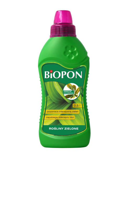 specjalistyczny nawóz płyn na żółknące liście chlorozę