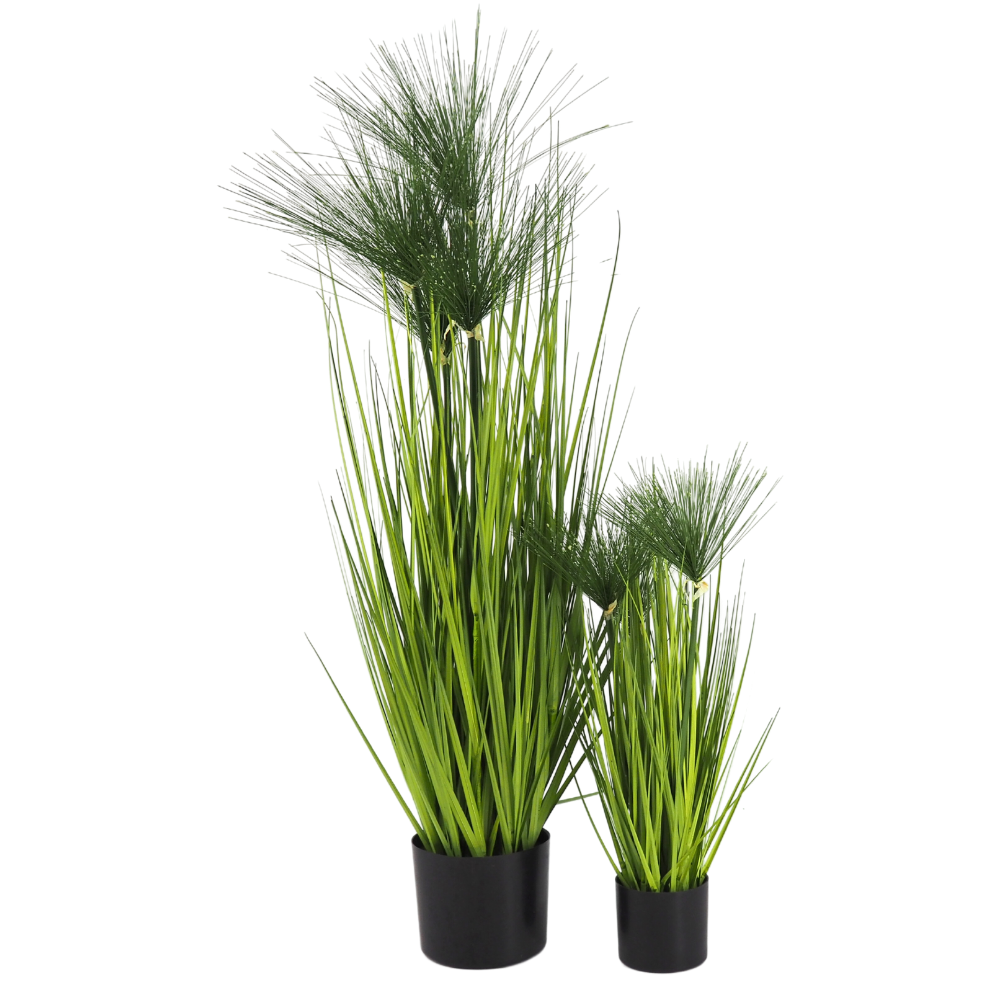 sztuczne rośliny, sztuczna trawa w doniczce ozdobna, papirusy wysokość 55 i 100cm