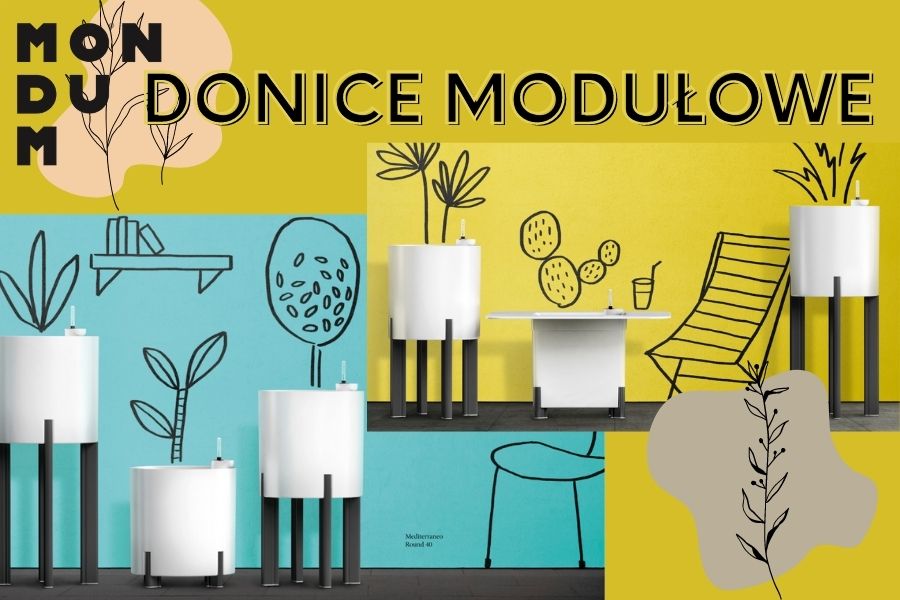 Donice modułowe Mondum - nowość w sklepie